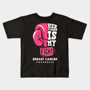 breast cancer awareness fight Kids T-Shirt